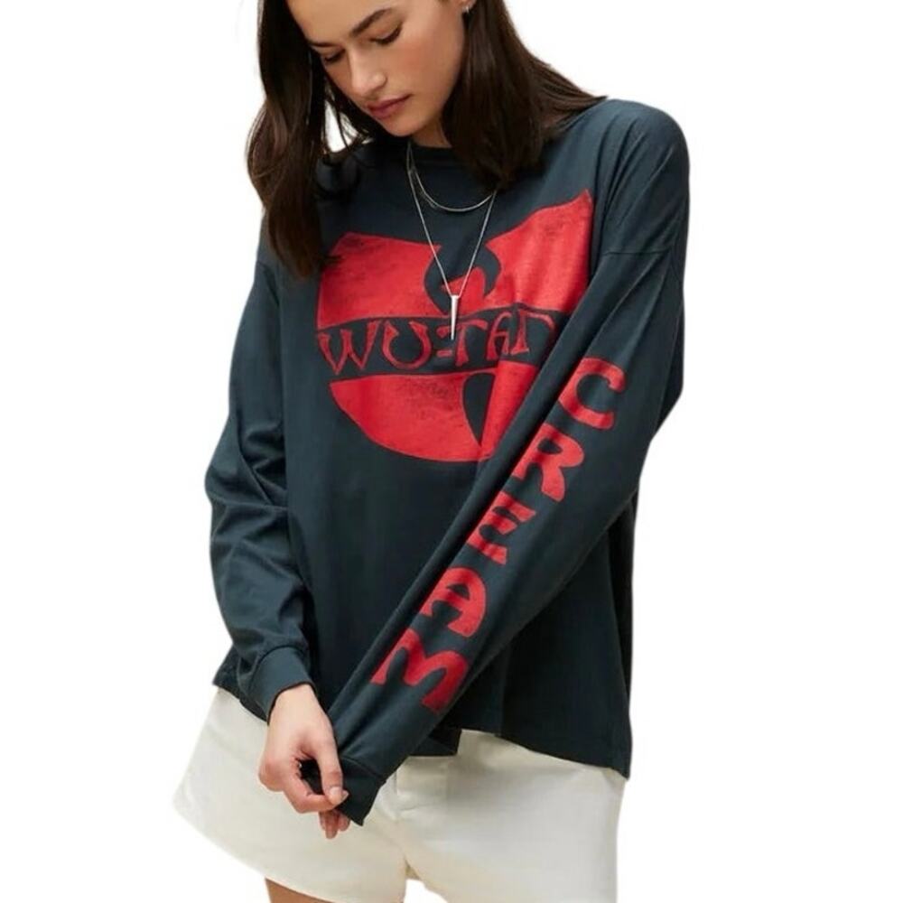 DAYDREAMER Wu-Tang Clan "C.R.E.A.M." Long Sleeve Merch Tee Size S New MSRP $106